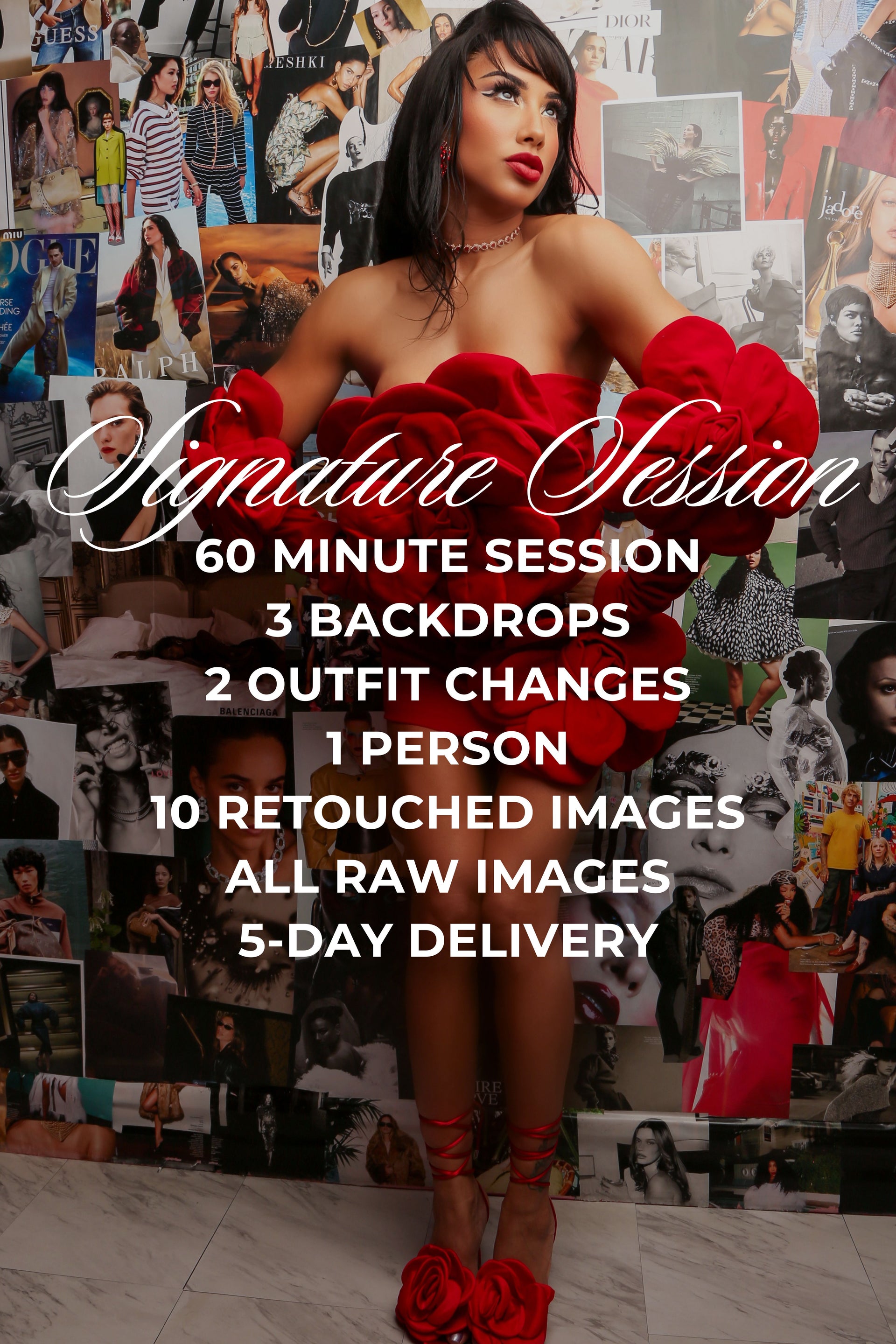 SIGNATURE SESSION PACKAGE