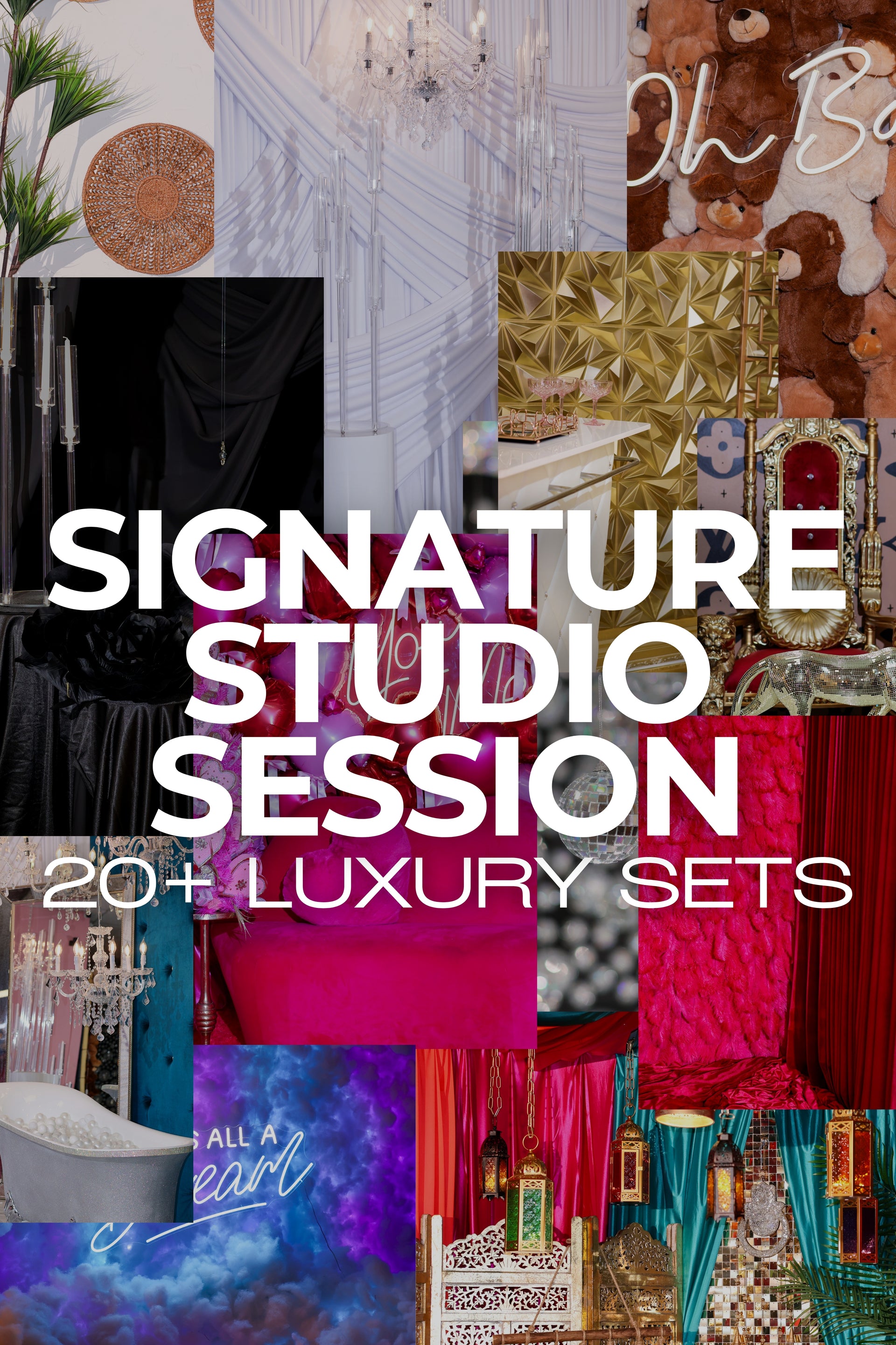 SIGNATURE STUDIO SESSION (1-9 ATTENDEES)