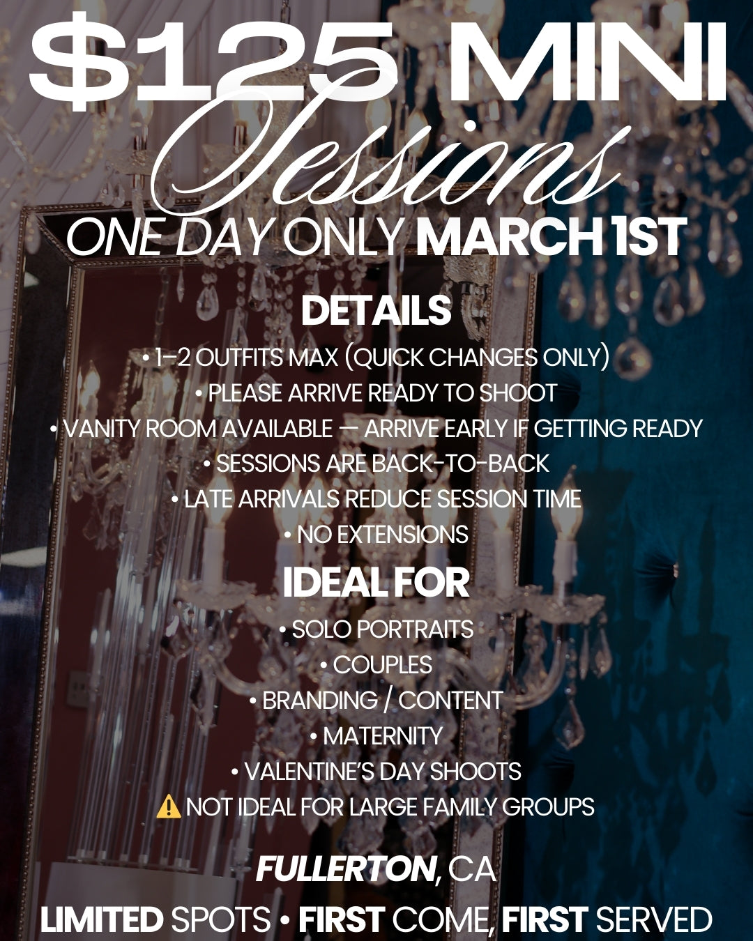 MINI SESSION PACKAGE