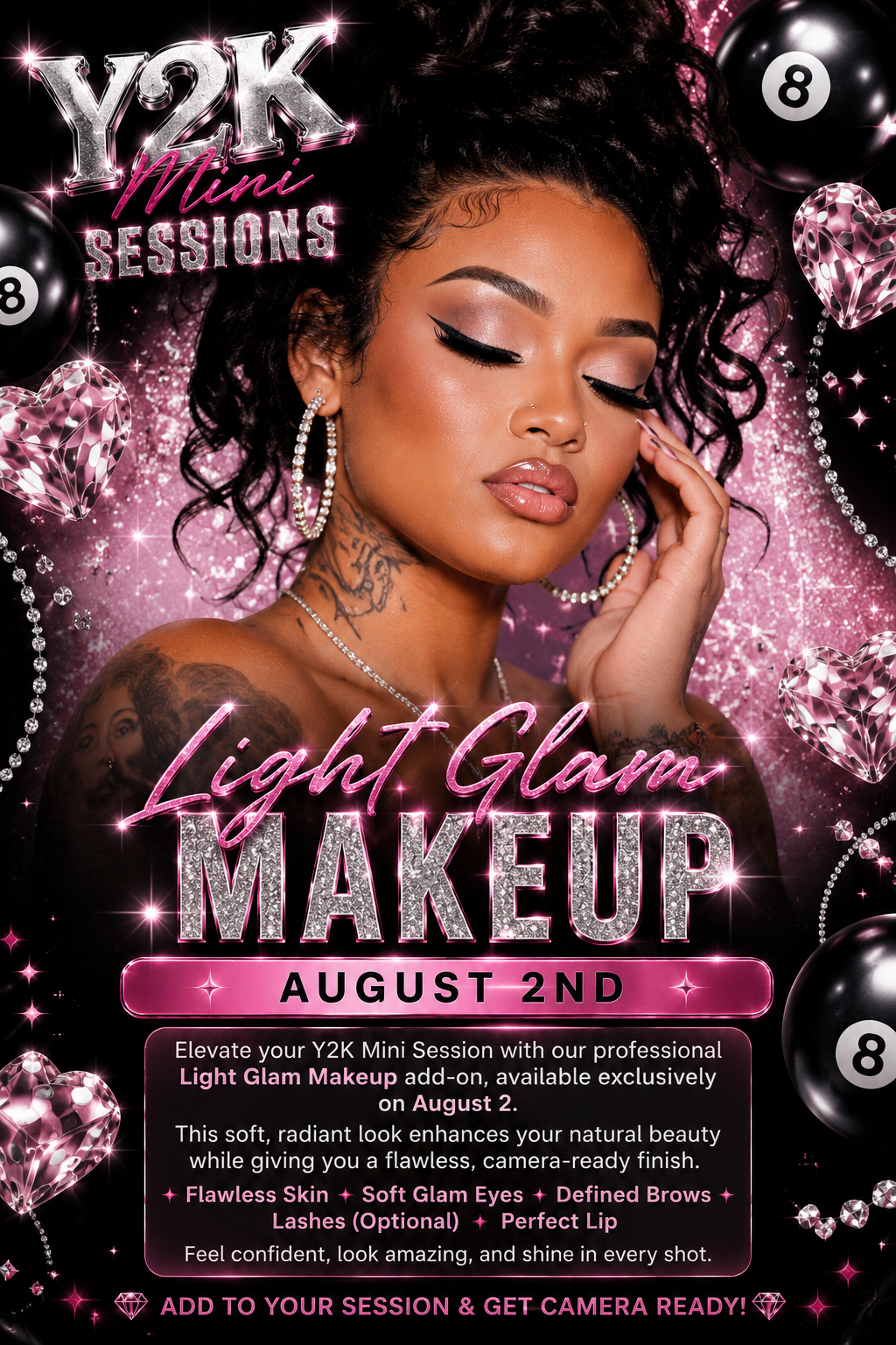 Light Glam Makeup - AUGUST 2nd