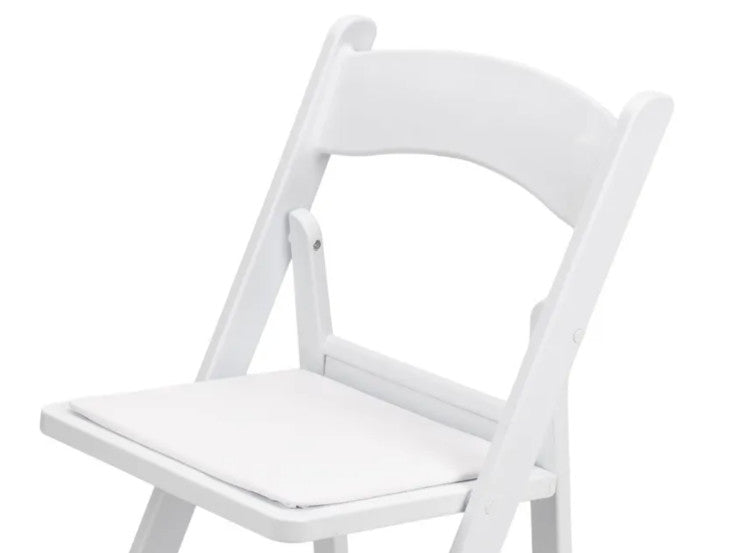 Padded Resin Folding Chair